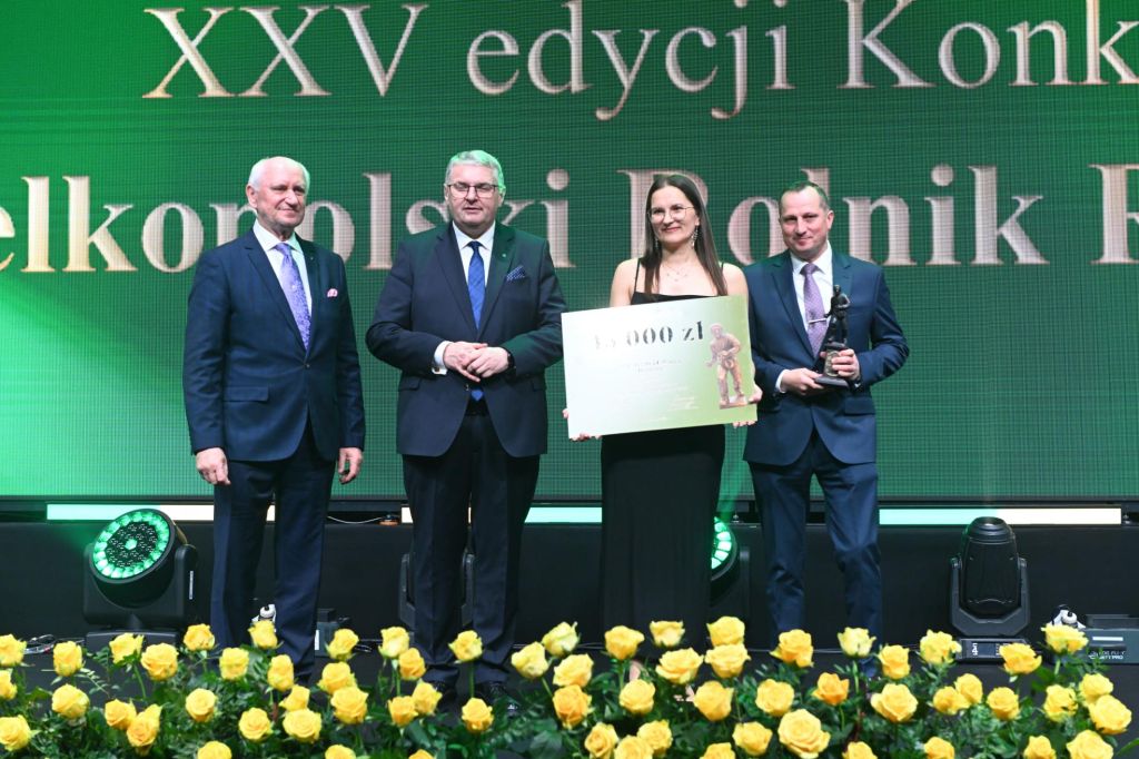 Wielkopolski Rolnik Roku – Statuetka Siewcy dla państwa Małgorzaty i Łukasza Drzazgów!