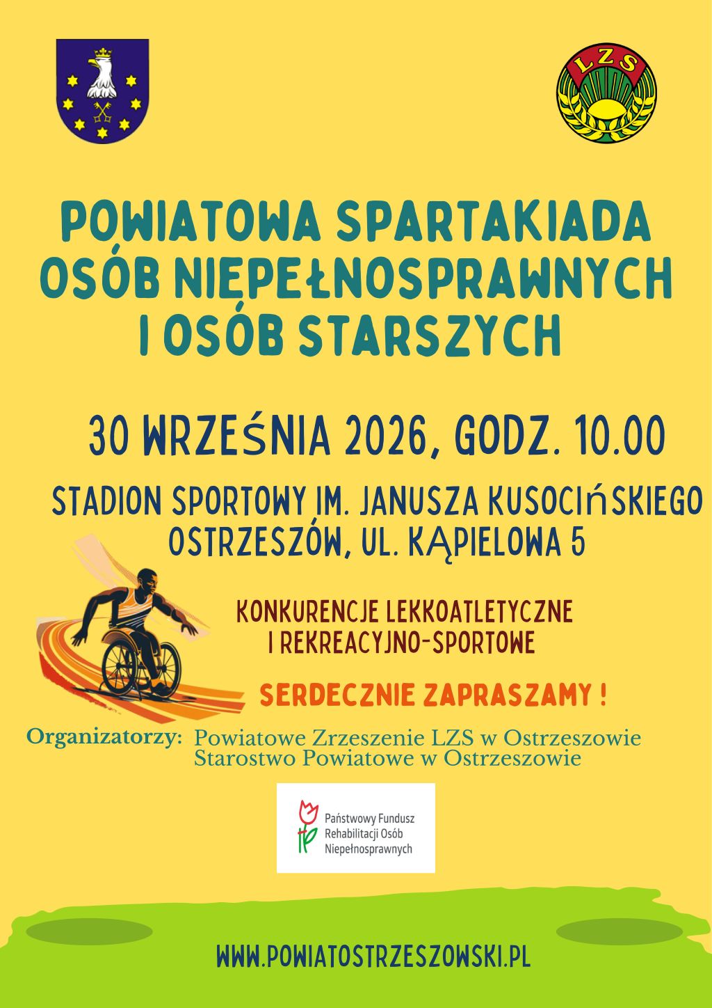 Powiatowa Spartakiada Osób Niepełnosprawnych i Osób Starszych