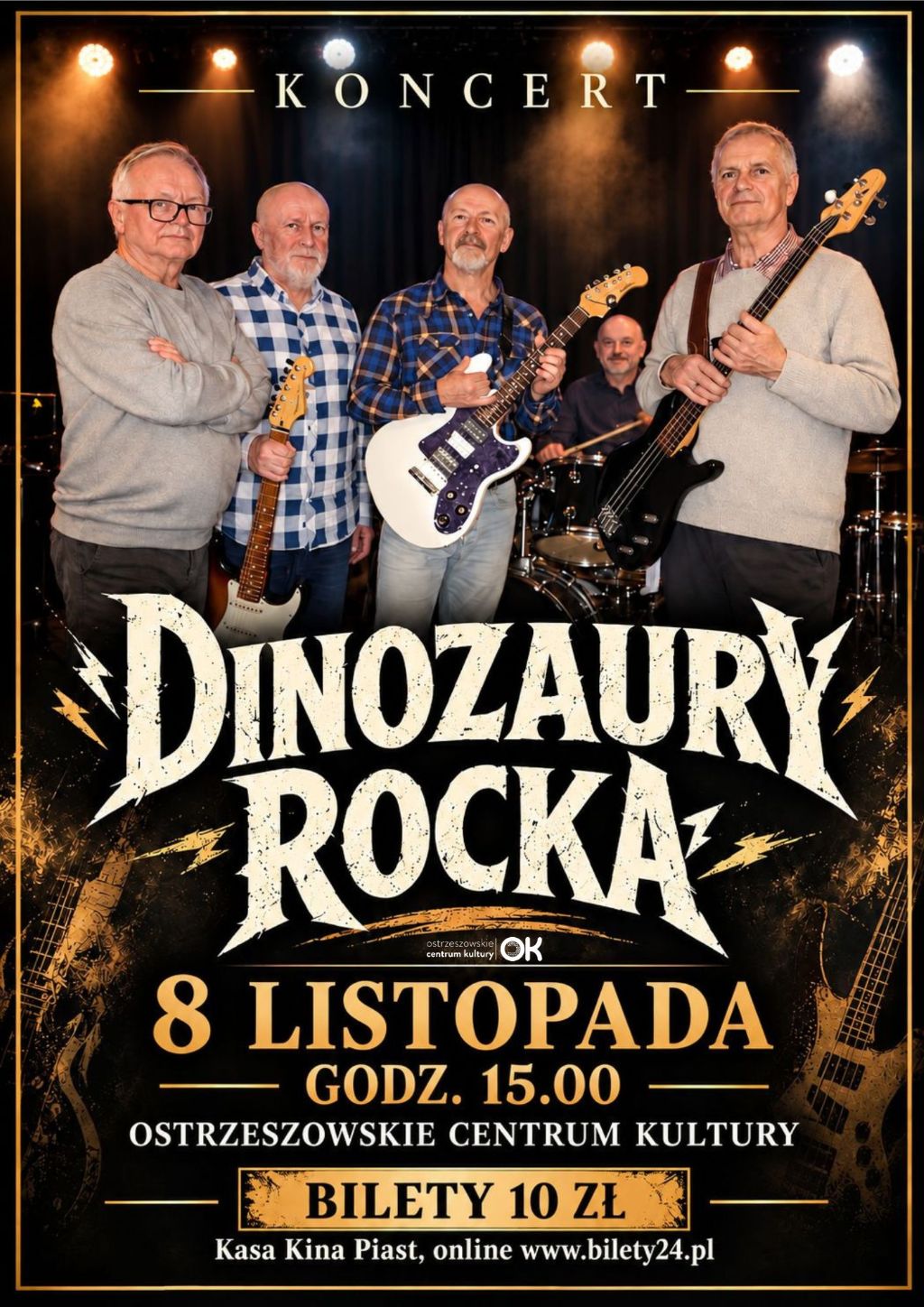 Dinozaury Rocka – muzyczne spotkanie w OCK!